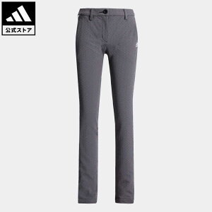 【公式】アディダス adidas 返品可 ゴルフ EX STRETCH ジャカードパンツ レディース ウェア・服 ボトムス パンツ 黒 ブラック HB3617