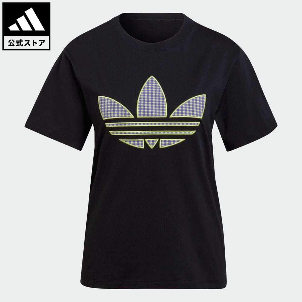 【公式】アディダス adidas 返品可 トレフォイル アプリケーション Tシャツ オリジナルス レディース ウェア・服 トップス Tシャツ HB9435 半袖 summershop22のサムネイル