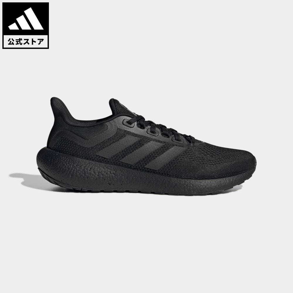 【公式】アディダス adidas 返品可 ランニング ピュアブースト 22 / Pureboost 22 メンズ レディース シューズ・靴 スポーツシューズ 黒 ブラック GW8589 ランニングシューズ