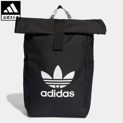 【公式】アディダス adidas 返品可 アディカラー クラシック ロールトップバックパック オリジナルス メンズ レディース アクセサリー バッグ・カバン バックパック/リュックサック 黒 ブラック HK2629 リュック