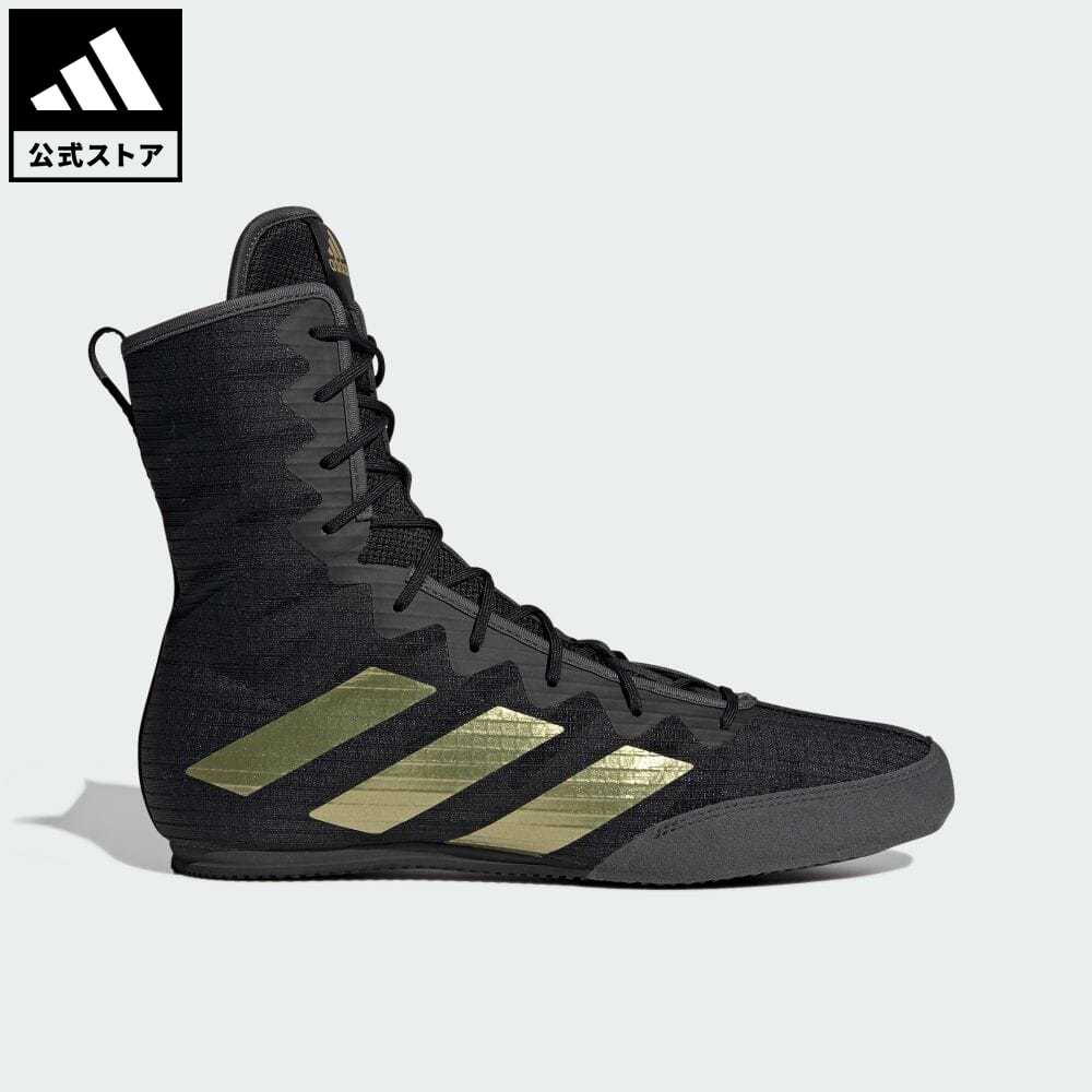 【公式】アディダス adidas 返品可 ボクシング Box Hog 4 メンズ レディース シューズ・靴 スポーツシューズ 黒 ブラック GZ6116