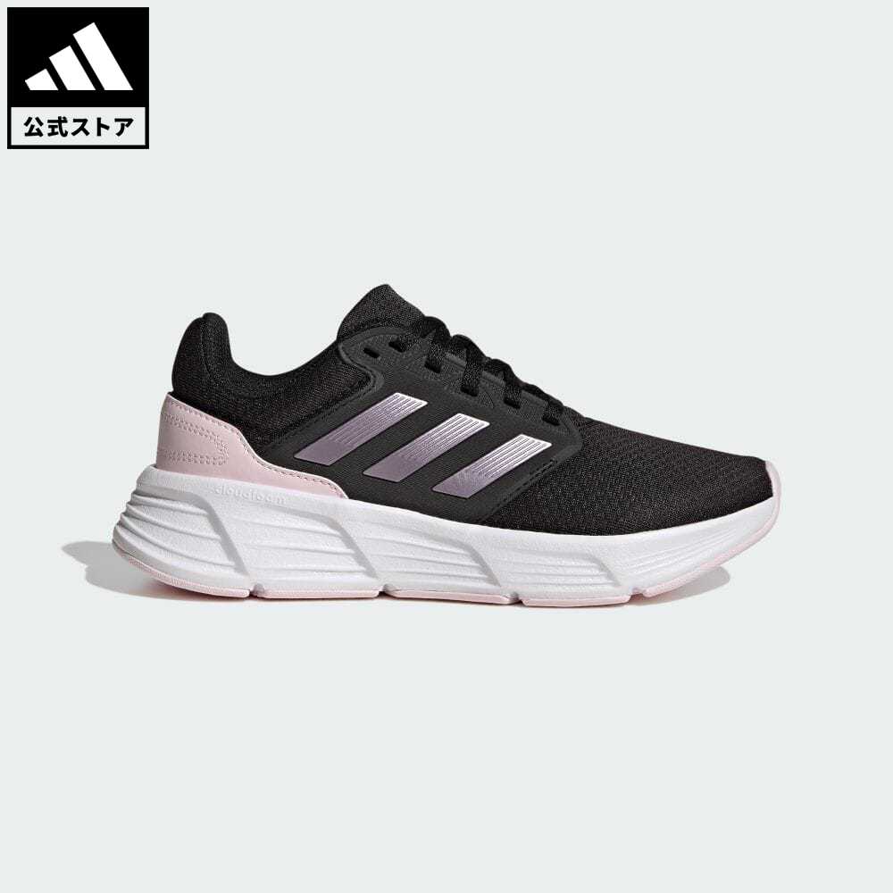 【公式】アディダス adidas 返品可 ランニング GLX 6 レディース シューズ・靴 スポーツシューズ 黒 ブラック GW4132 ランニングシューズ