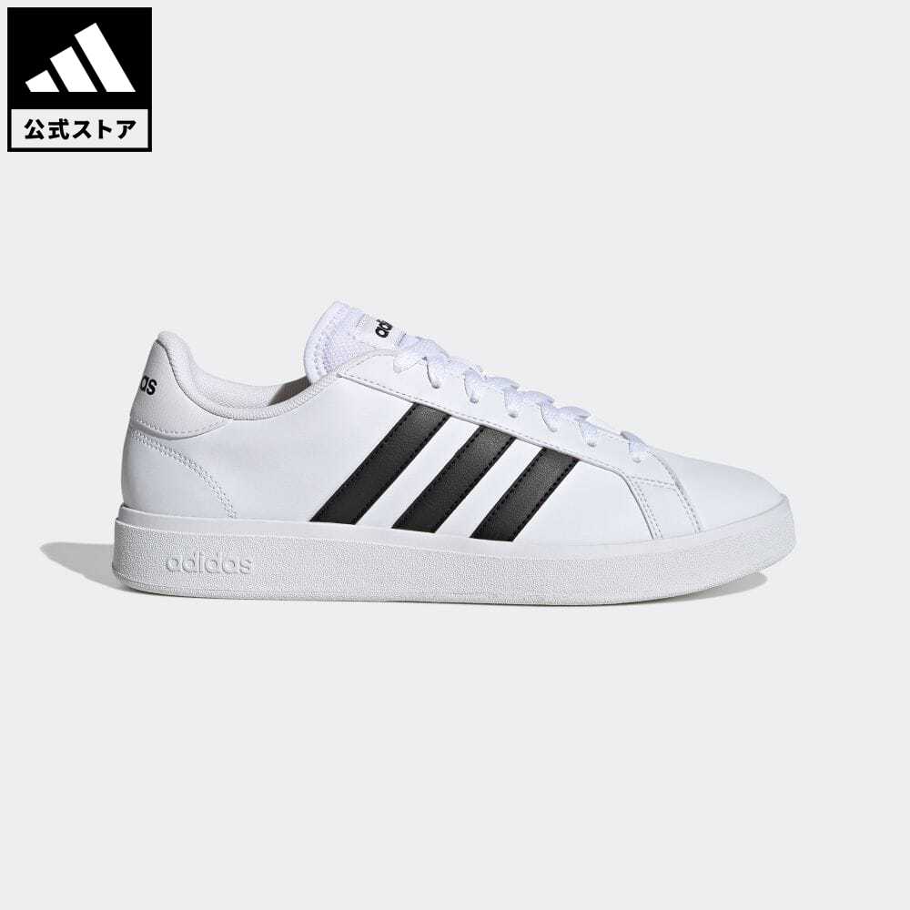 【1,000円OFFクーポン対象 06/04 20:00〜06/11 01:59】【公式】アディダス adidas 返品可 グランドコート TD ライフスタイル コート カジュアル / GrandCourt TD Lifestyle Court Casual スポーツウェア メンズ レディース シューズ・靴 スニーカー 白 ホワイト GW9250 テニのサムネイル