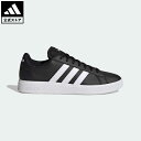 楽天adidas Online Shop 楽天市場店【公式】アディダス adidas 返品可 グランドコート TD ライフスタイル コート カジュアル / GrandCourt TD Lifestyle Court Casual スポーツウェア メンズ レディース シューズ・靴 スニーカー 黒 ブラック GW9251 テニスシューズ ローカット