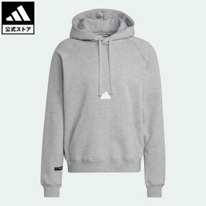 【公式】アディダス adidas 返品可 フリースパーカー スポーツウェア メンズ ウェア・服 トップス パーカー(フーディー) スウェット（トレーナー） グレー HN1950 トレーナー カプセルコレクション