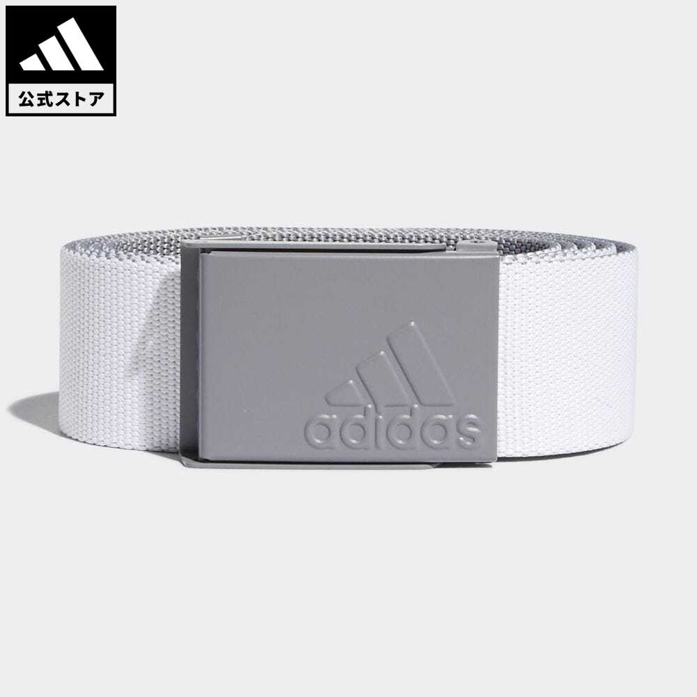 【公式】アディダス adidas 返品可 ゴルフ リバーシブル テープベルト メンズ アクセサリー ベルト グレー HA9188 Gnot