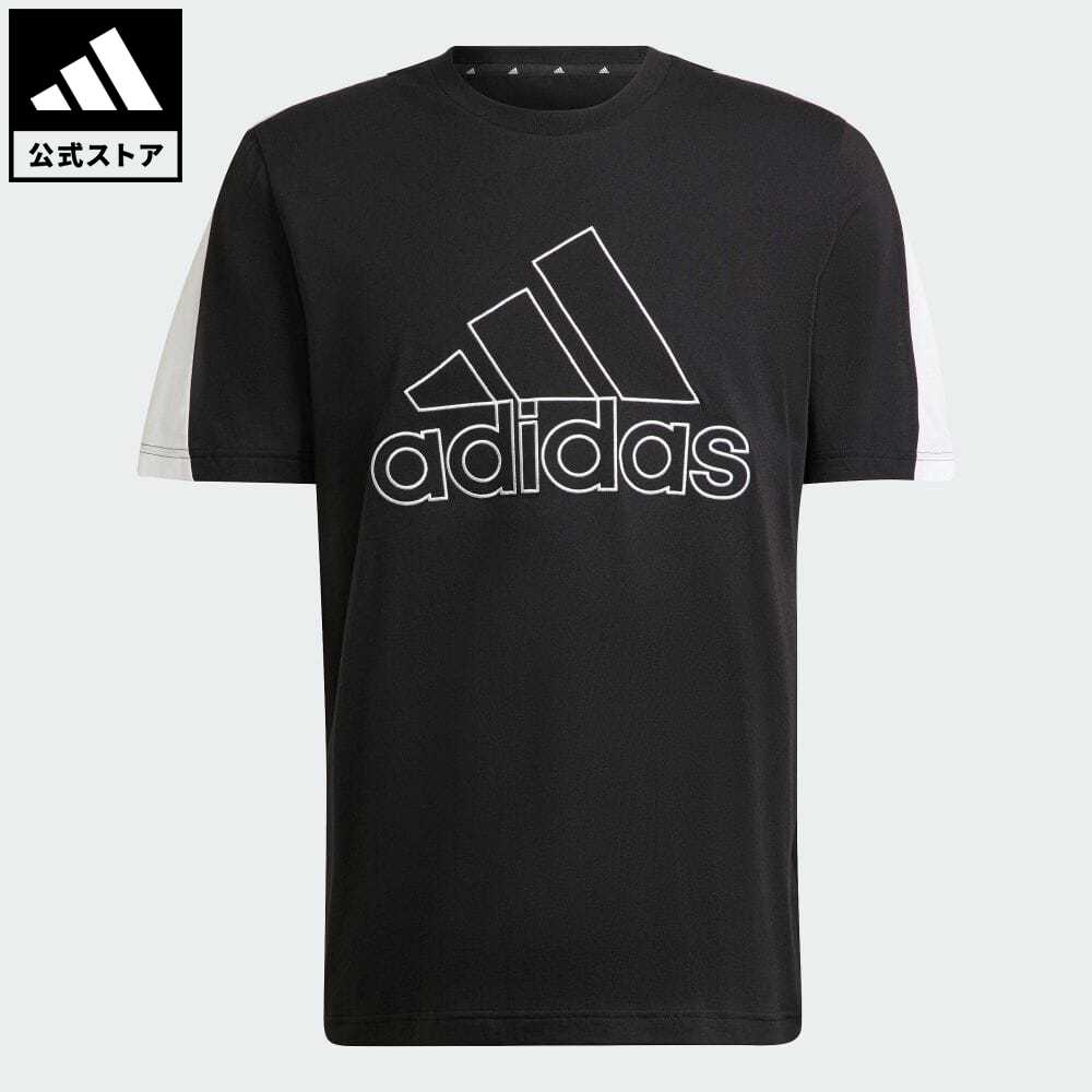 【公式】アディダス adidas 返品可 フューチャー アイコン エンブロイダリー バッジ オブ スポーツ 半袖Tシャツ スポーツウェア メンズ ウェア・服 トップス Tシャツ 黒 ブラック HC5852 半袖 summershop22