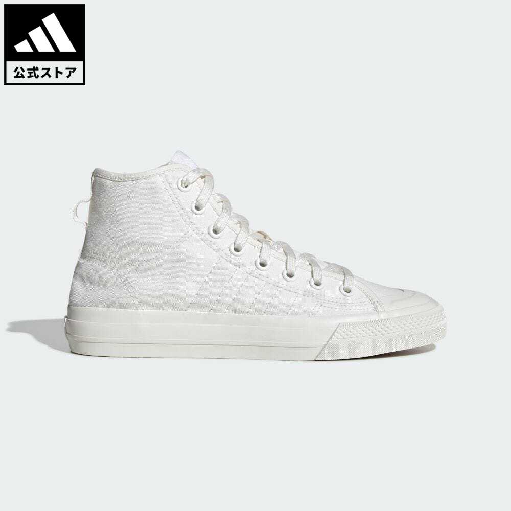 【公式】アディダス adidas 返品可 NIZZA HI RF オリジナルス メンズ レディース シューズ 靴 スニーカー 白 ホワイト F34941 ハイカット