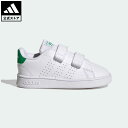 【公式】アディダス adidas 返品可 アドバンコート ライフスタイル 面ファスナー / Advantage Lifestyle Court 2 H L スポーツウェア キッズ／子供用 シューズ 靴 スニーカー 白 ホワイト GW6500 テニスシューズ ローカット