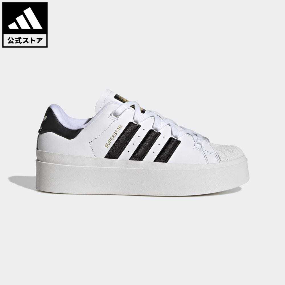 楽天adidas Online Shop 楽天市場店【公式】アディダス adidas 返品可 SST ボネガ / SST Bonega オリジナルス メンズ レディース シューズ・靴 スニーカー 白 ホワイト GX1840 ローカット 厚底スニーカー atzk p0524