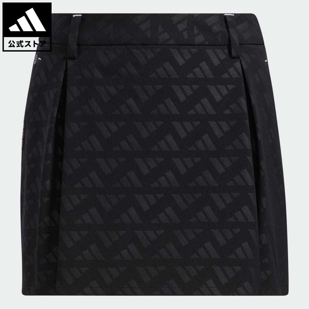 【公式】アディダス adidas 返品可 ゴルフ エンボスプリント キュロットパンツ レディース ウェア・服 ボトムス スカート 黒 ブラック HA5844 Gnot