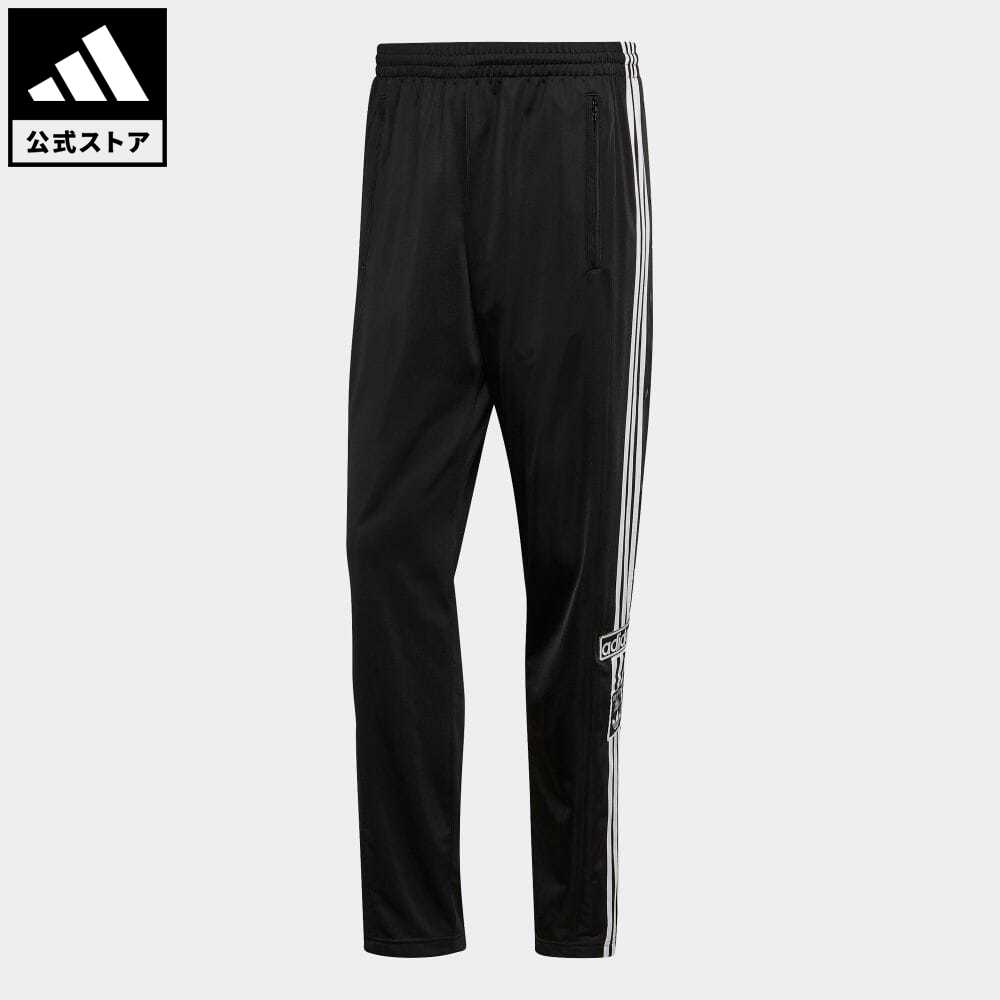 【公式】アディダス adidas 返品可 アディカラー クラシックス アディブレイク トラックパンツ（ジャージ） オリジナルス メンズ ウェア・服 ボトムス パンツ 黒 ブラック HN6098のサムネイル
