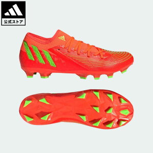 【公式】アディダス adidas 返品可 サッカー プレデター エッジ.3 L HG/AG / 土・人工芝用 / Predator Edge.3 Low HG/AG メンズ レディース シューズ・靴 スパイク 赤 レッド GW0953 サッカースパイク