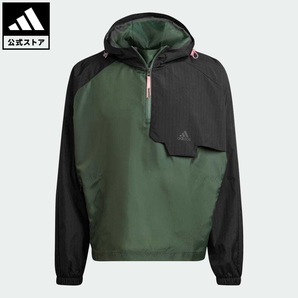 【公式】アディダス adidas 返品可 X-City ウインドブレーカー スポーツウェア メンズ ウェア・服 アウター ウインドブレーカー グレー HK4482