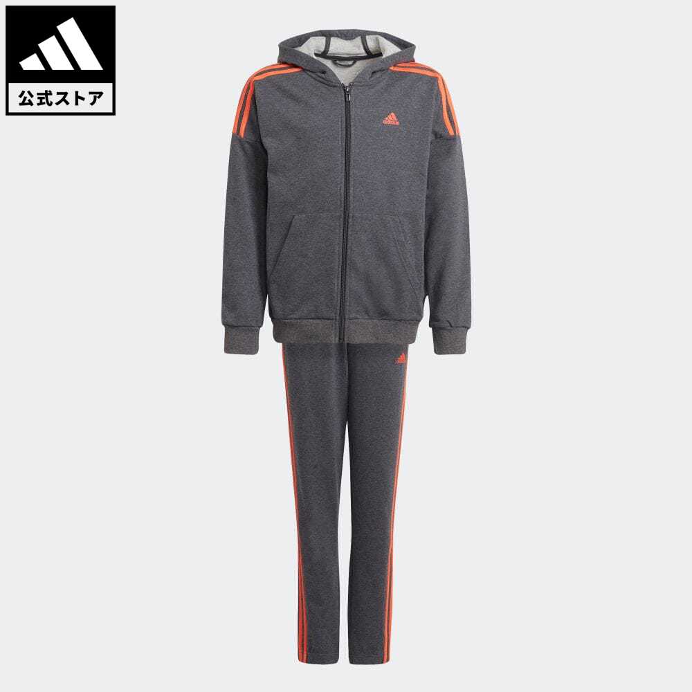 【公式】アディダス adidas 返品可 トラックスーツ（ジャージセットアップ） / Track Suit スポーツウェア メンズ レディース ウェア・服 セットアップ ジャージ グレー GT0338 上下 mss23ss_2