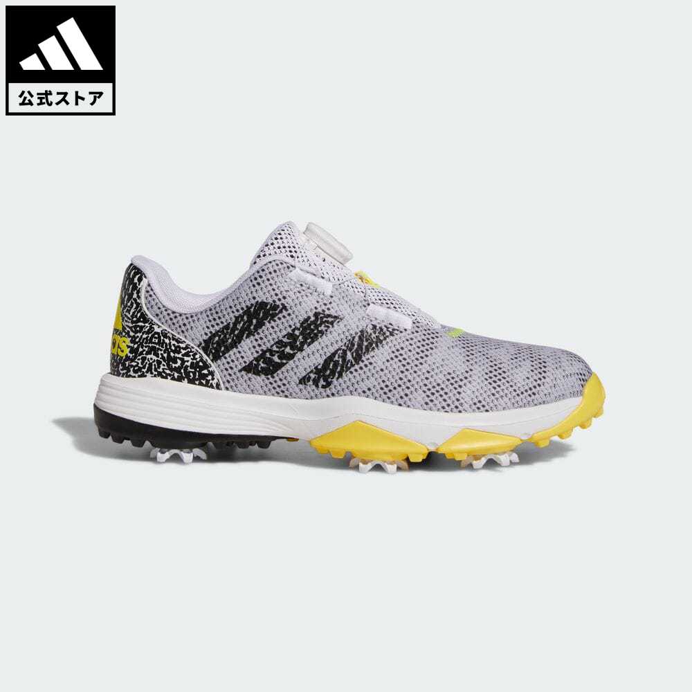 【公式】アディダス adidas 返品可 ゴルフ ジュニア コードカオス22 ボア キッズ／子供用 シューズ・靴 スポーツシューズ 白 ホワイト GW0856 Gnot