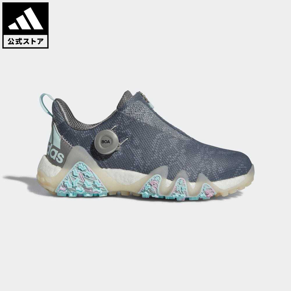 【公式】アディダス adidas 返品可 ゴルフ ウィメンズ コードカオス22 ボア レディース シューズ・靴 スポーツシューズ グレー GX3943 notpのサムネイル