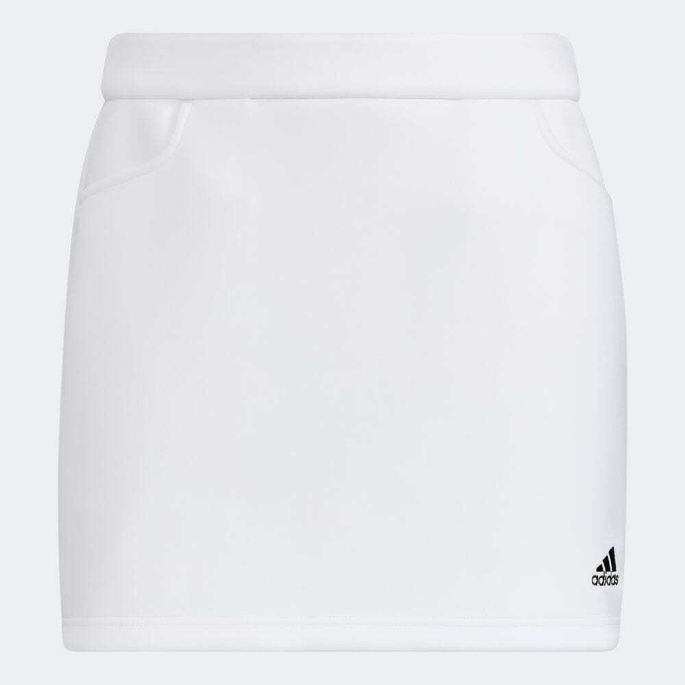【公式】アディダス adidas 返品可 ゴルフ ビックアディダスロゴ ダンボールニット ストレッチスカート レディース ウェア・服 ボトムス スカート 白 ホワイト HC3764 Gnot