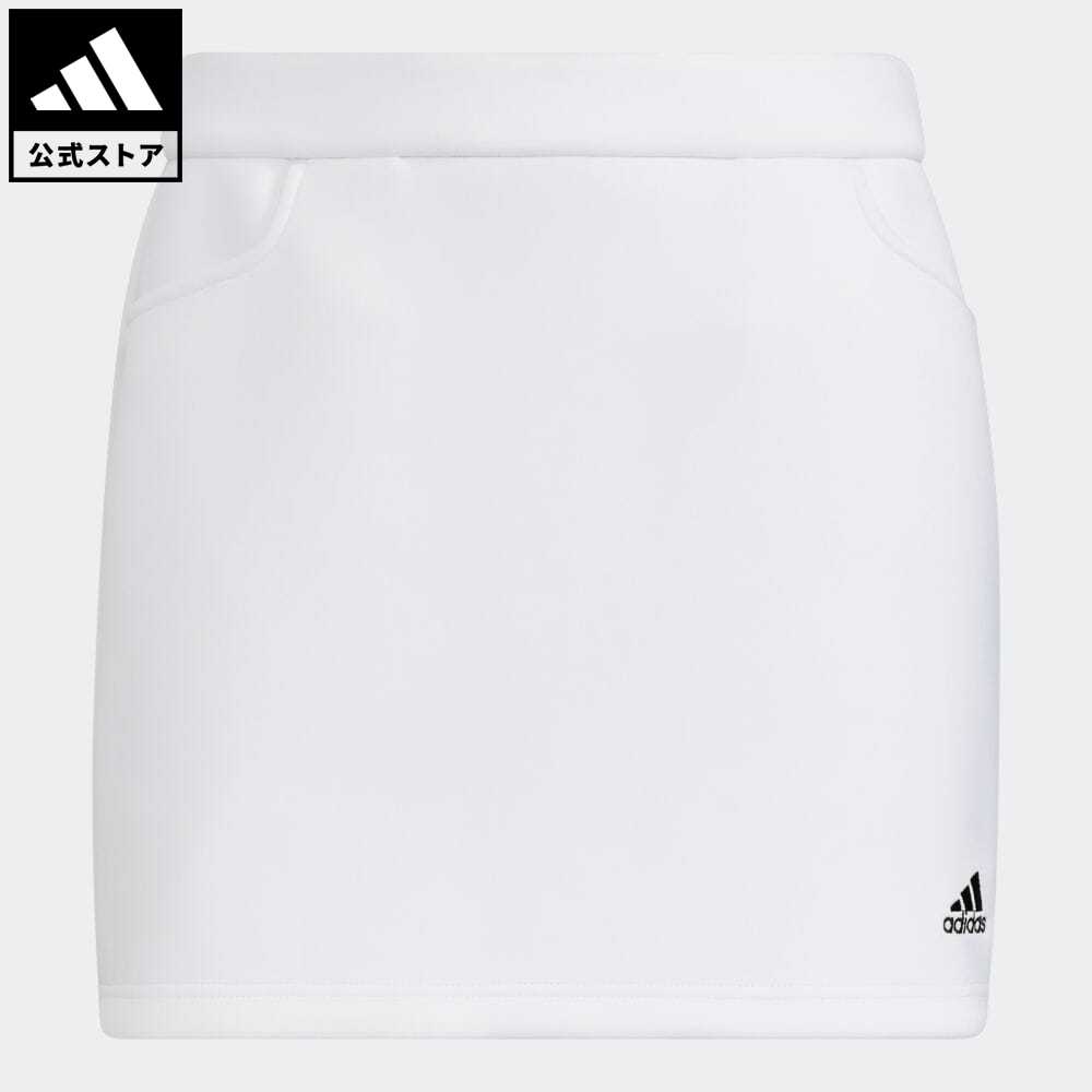 【公式】アディダス adidas 返品可 ゴルフ ビックアディダスロゴ ダンボールニット ストレッチスカート レディース ウェア・服 ボトムス スカート 白 ホワイト HC3764 Gnot