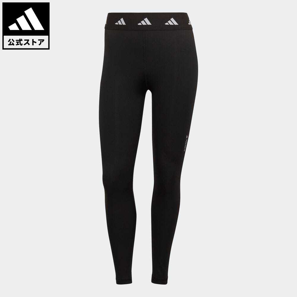 楽天adidas Online Shop 楽天市場店【公式】アディダス adidas 返品可 ヨガ テックフィット 7/8丈レギンス レディース ウェア・服 ボトムス タイツ・レギンス 黒 ブラック HF6680 スポーツウェア レギンス