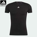 アディダス トップス メンズ 【公式】アディダス adidas 返品可 ジム・トレーニング テックフィット トレーニング 半袖Tシャツ メンズ ウェア・服 トップス Tシャツ 黒 ブラック HK2337 半袖