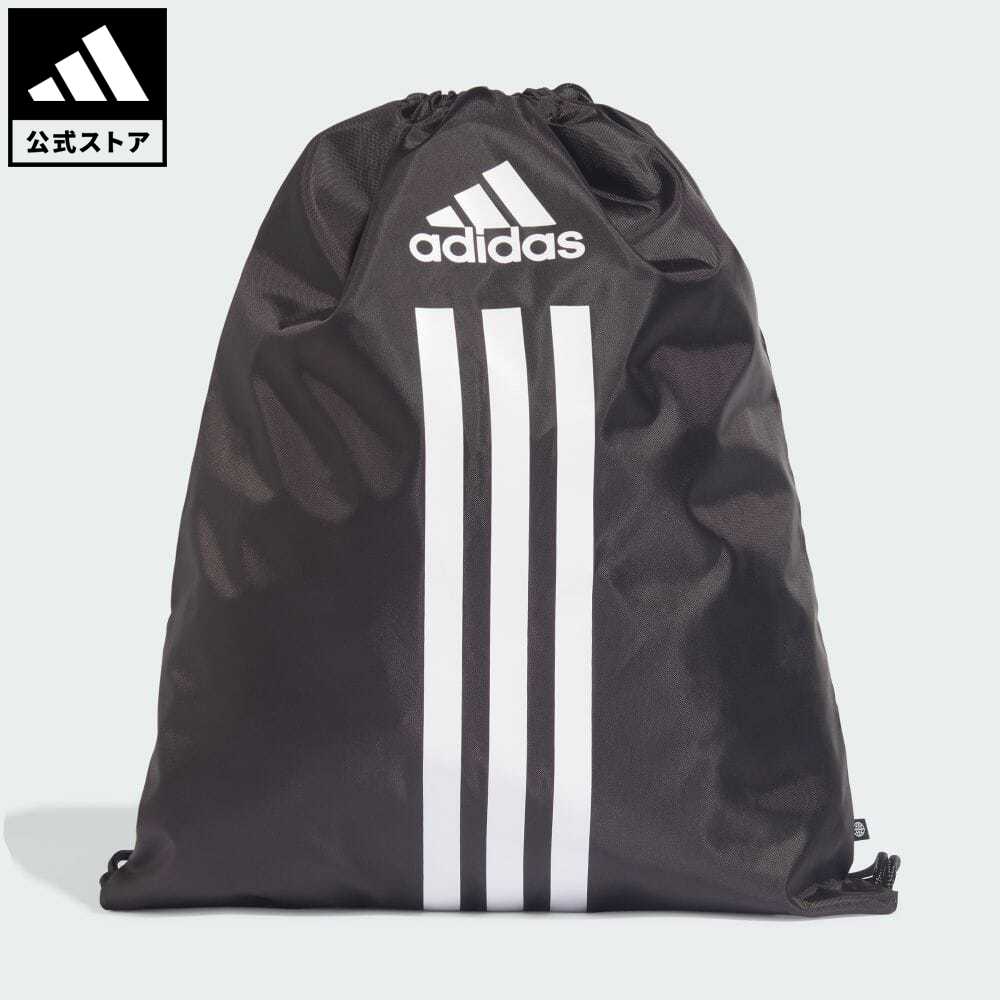 【公式】アディダス adidas 返品可 パワー ジムサック メンズ レディース アクセサリー バッグ・カバン ジムサック 黒 ブラック HG0339 ナップサック fd24 p0804のサムネイル