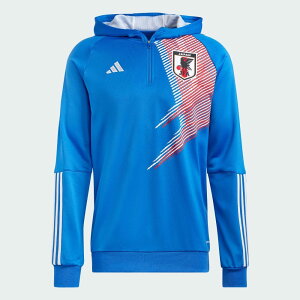 【公式】アディダス adidas 返品可 サッカー サッカー日本代表 2022 トラベル パーカー メンズ ウェア・服 トップス パーカー(フーディー) ジャージ 青 ブルー HD8929 トレーナーネット通販 サッカー 用品 セール