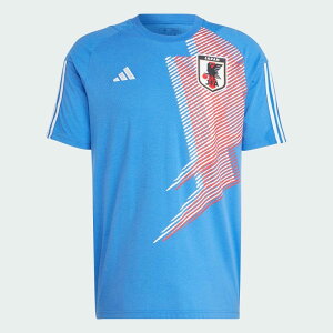 【公式】アディダス adidas 返品可 サッカー サッカー日本代表 2022 トラベル Tシャツ メンズ ウェア・服 トップス Tシャツ 青 ブルー HD8931 半袖通販セール サッカー 用品 セール