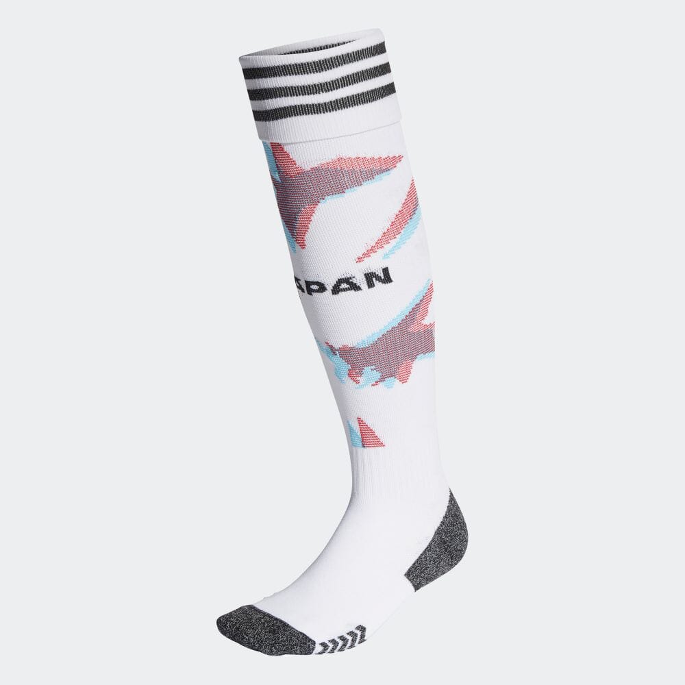 【公式】アディダス adidas 返品可 サッカー サッカー日本代表 2022 アウェイ ソックス メンズ アクセサリー ソックス・靴下 ニーソックス 白 ホワイト HF1842ネット注文 サッカー 用品 セール