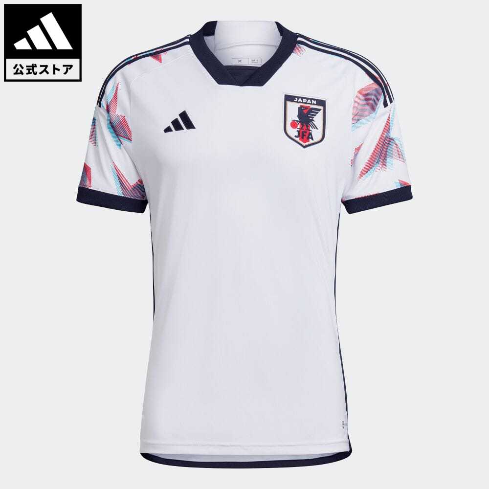 ネームプリント(パーソナル)【公式】アディダス adidas サッカー サッカー日本代表 2022 アウェイ レプリカ ユニフォーム メンズ ウェア・服 トップス ユニフォーム 白 ホワイト HF1844ネット通販 サッカー 用品 セール