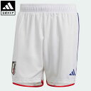 【公式】アディダス adidas 返品可 サッカー サッカー日本代表 2022 ホーム オーセンティック ショーツ メンズ ウェア 服 ボトムス ショートパンツ 短パン 白 ホワイト HF1846