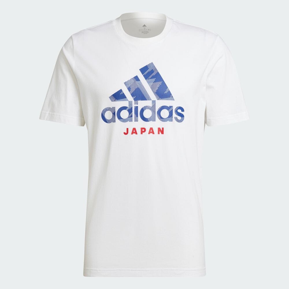【公式】アディダス adidas 返品可 サッカー サッカー日本代表 2022 グラフィックTシャツ メンズ ウェア・服 トップス Tシャツ 白 ホワイト HG4196 半袖ネット通販 サッカー 用品 セール