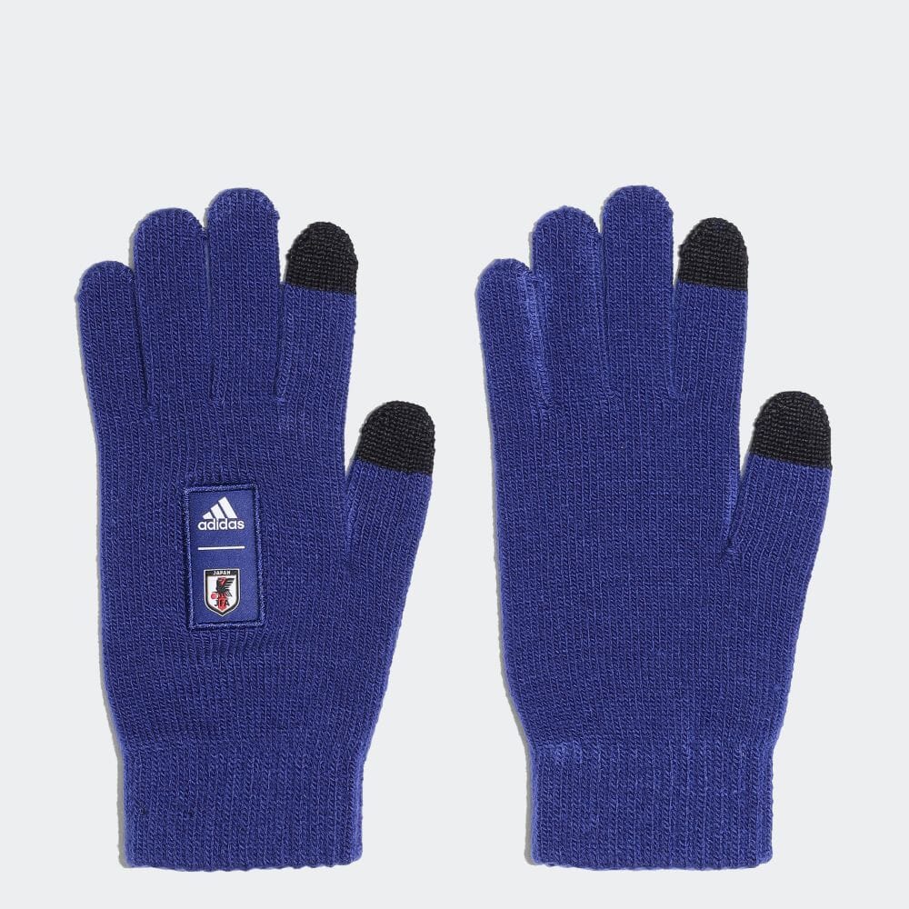 【公式】アディダス adidas 返品可 サッカー サッカー日本代表 2022 ニットグローブ メンズ レディース アクセサリー 手袋/グローブ 青 ブルー HP1314安売り サッカー 用品 セール