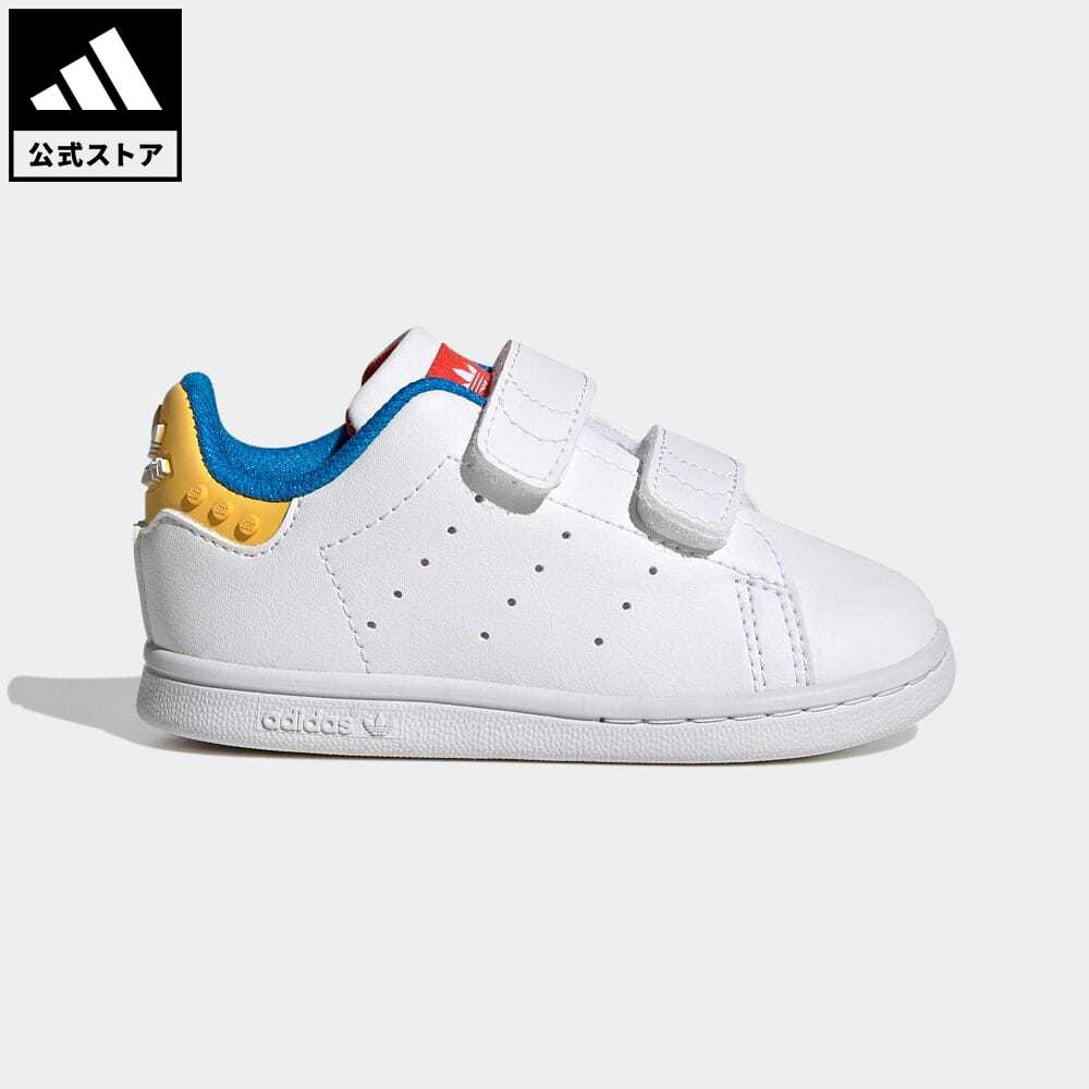 【公式】アディダス adidas 返品可 アディダス スタンスミス × LEGO / adidas Stan Smith × LEGO オリジナルス キッズ／子供用 シューズ・靴 スニーカー 白 ホワイト GV8969 ローカットのサムネイル