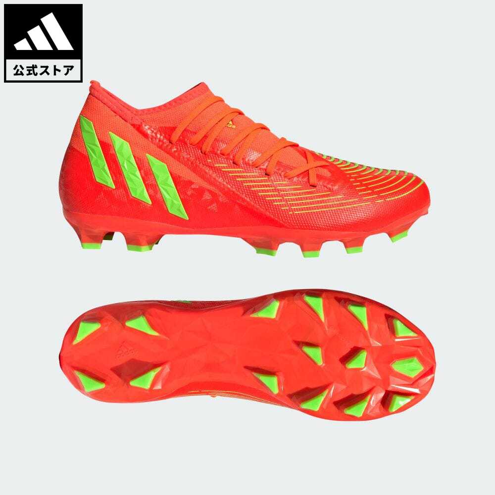【公式】アディダス adidas 返品可 サッカー プレデター エッジ. 3 HG/AG / 土・人工芝用 / Predator Edge.3 HG/AG メンズ レディース シューズ・靴 スパイク 赤 レッド GW0957 サッカースパイクのサムネイル