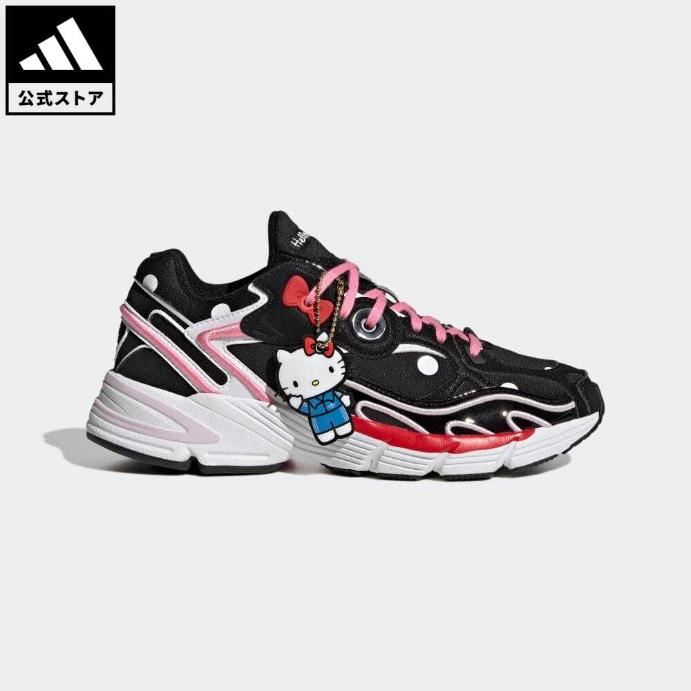 【公式】アディダス adidas 返品可 ハローキティ adidas Astir / Hello Kitty adidas Astir オリジナルス メンズ レディース シューズ・靴 スニーカー 黒 ブラック GW7166 ローカット 厚底スニーカーのサムネイル