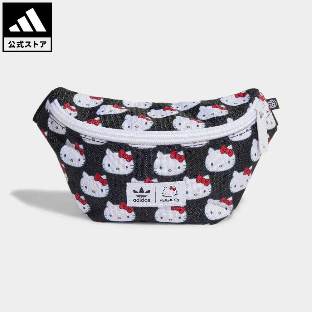 【公式】アディダス adidas 返品可 ハローキティ ウエストバッグ / Hello Kitty WAISTBAG オリジナルス キッズ／子供用 アクセサリー バッグ・カバン ウエストバッグ(ウエストポーチ) HK7162 ウエストポーチ ボディバッグのサムネイル