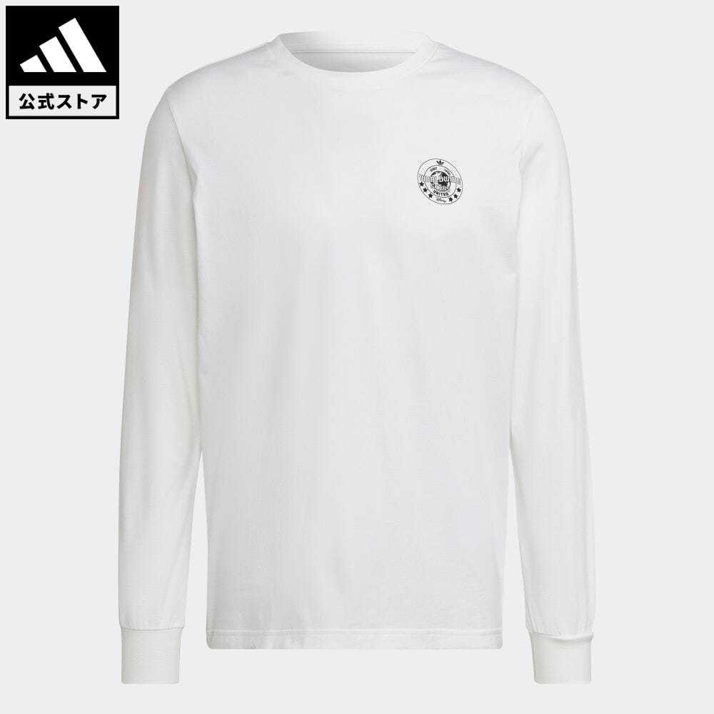 【公式】アディダス adidas 返品可 ディズニー 長袖Tシャツ オリジナルス メンズ ウェア・服 トップス Tシャツ 白 ホワイト HN4521 ロンtのサムネイル