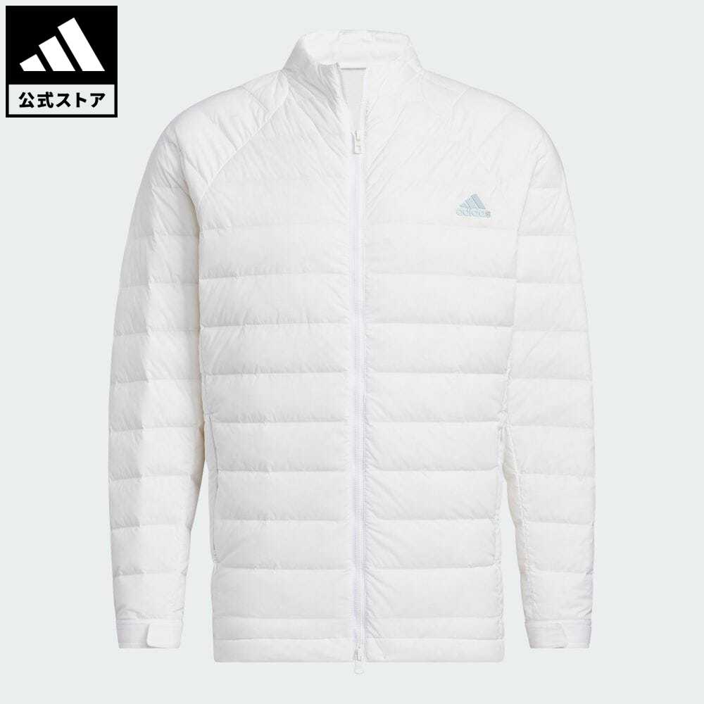 【公式】アディダス adidas 返品可 ゴルフ 軽量ミニリップ 保温 長袖フルジップダウンジャケット メンズ ウェア・服 アウター ダウン 白 ホワイト HG4119 ダウンジャケット Gnot