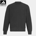 【公式】アディダス adidas 返品可 アディカラー コンテンポ クルーネック フレンチテリースウェット オリジナルス メンズ ウェア・服 トップス スウェット（トレーナー） 黒 ブラック HK2938