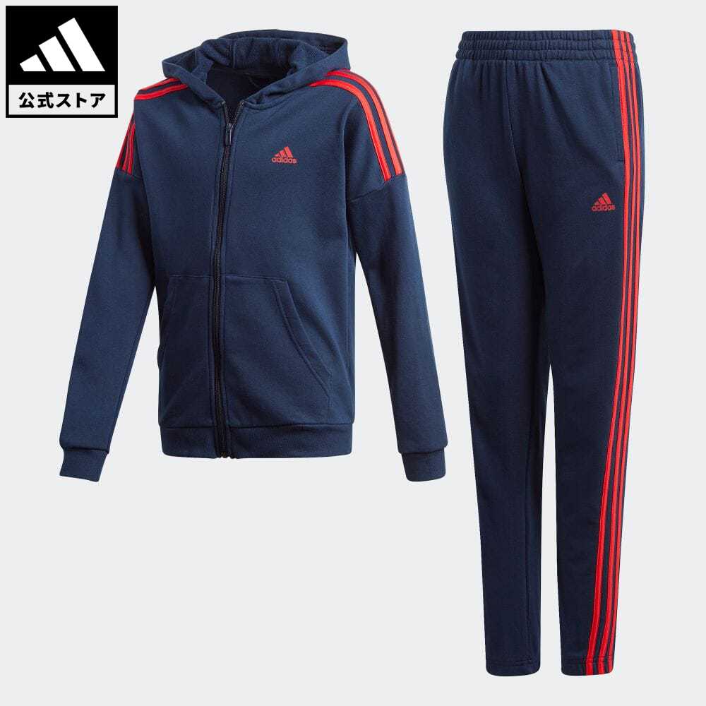 【公式】アディダス adidas 返品可 トラックスーツ（ジャージセットアップ） / Track Suit スポーツウェア メンズ レディース ウェア・服 セットアップ ジャージ 青 ブルー FT1812 上下のサムネイル