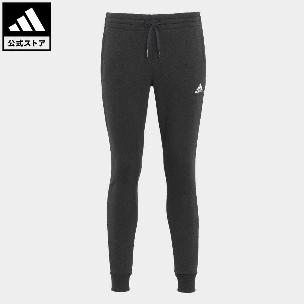 アディダス ボトムス レディース 【公式】アディダス adidas 返品可 W ESS 3S ウラキモウ パンツ スポーツウェア レディース ウェア・服 ボトムス スウェット（トレーナー） パンツ 黒 ブラック GM5551 スウェット