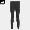 アディダス 【公式】アディダス adidas 返品可 W ESS 3S ウラキモウ パンツ スポーツウェア レディース ウェア・服 ボトムス スウェット（トレーナー） パンツ 黒 ブラック GM5551 スウェット