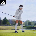 アディダス 【公式】アディダス adidas 返品可 ゴルフ ビッグアディダスロゴ 保温 中ワタ長袖フルジップジャケット レディース ウェア・服 アウター ジャケット 白 ホワイト HG8223 Gnot