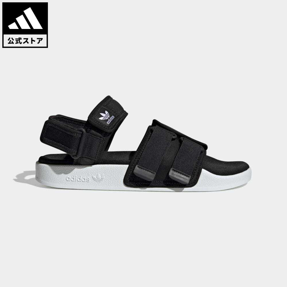 【公式】アディダス adidas 返品可 アディレッタ 4.0 サンダル / Adilette 4.0 Sandals オリジナルス メンズ レディース シューズ・靴 サンダル スポーツサンダル 黒 ブラック HP3096 厚底スニーカーのサムネイル