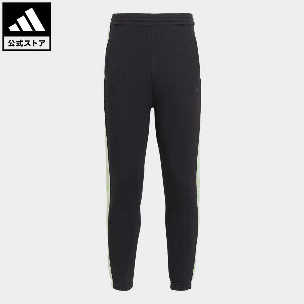 【60%OFFクーポン対象 11/16 10:00〜11/21 23:59】【公式】アディダス adidas 返品可 テープ カフジョガーパンツ オリジナルス レディース ウェア・服 ボトムス パンツ 黒 ブラック HM1530のサムネイル