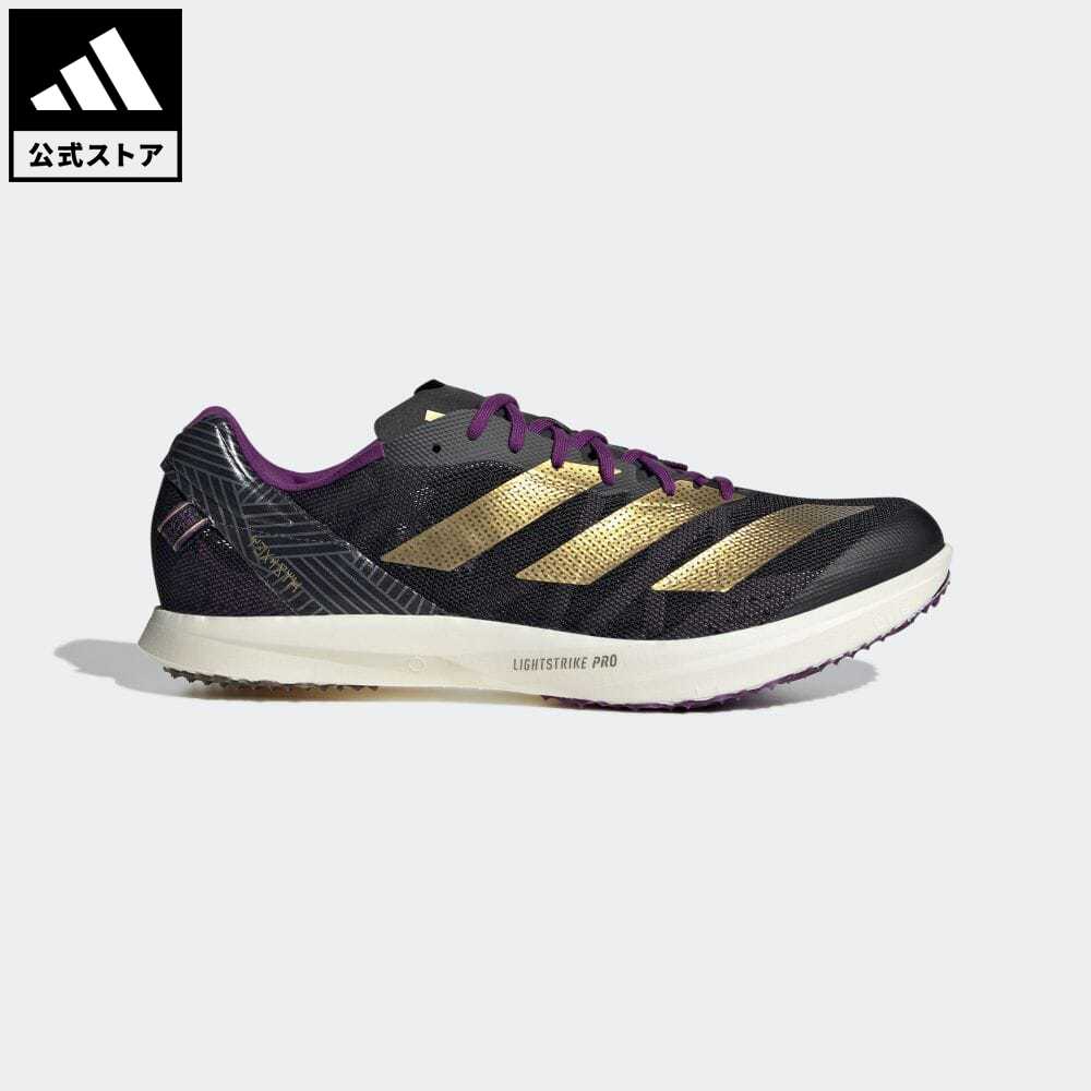 【公式】アディダス adidas 返品可 陸上 アディゼロ アバンティ TYO ブラックパンサー 2.0 / Adizero Avanti TYO Black Panther 2.0 メンズ レディース シューズ・靴 スポーツシューズ 黒 ブラック HQ1076 eoss23ssのサムネイル