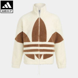 アディダス ボアコート メンズ 【公式】アディダス adidas 返品可 ボア ジャケット オリジナルス メンズ レディース ウェア・服 アウター ジャケット ベージュ HR3181 fyc win_co 上着