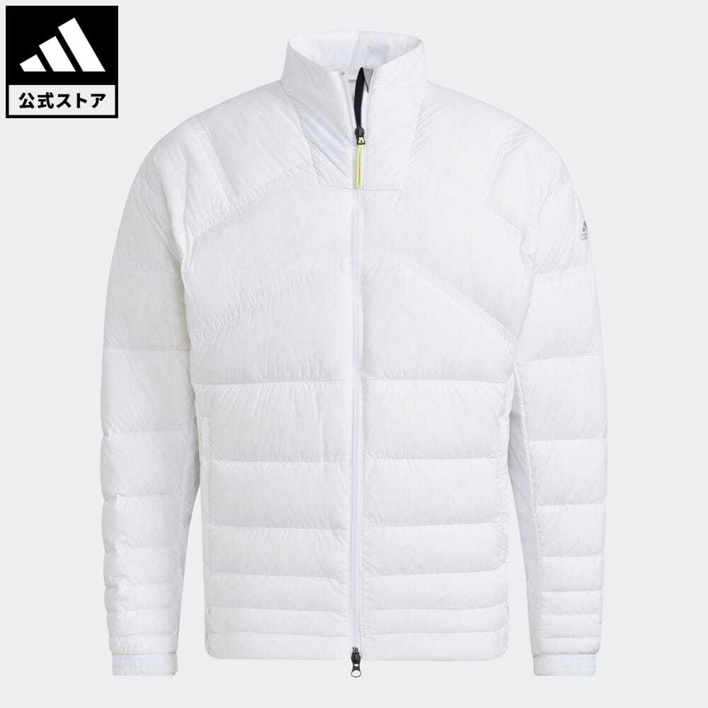 公式】アディダス adidas 返品可 ゴルフ ポインテッドダウン 保温 長袖フルジップダウンジャケット メンズ ウェア・服 アウター ダウン 白 ホワイト GT3415 ダウンジャケットの評判・口コミ|モノスポ