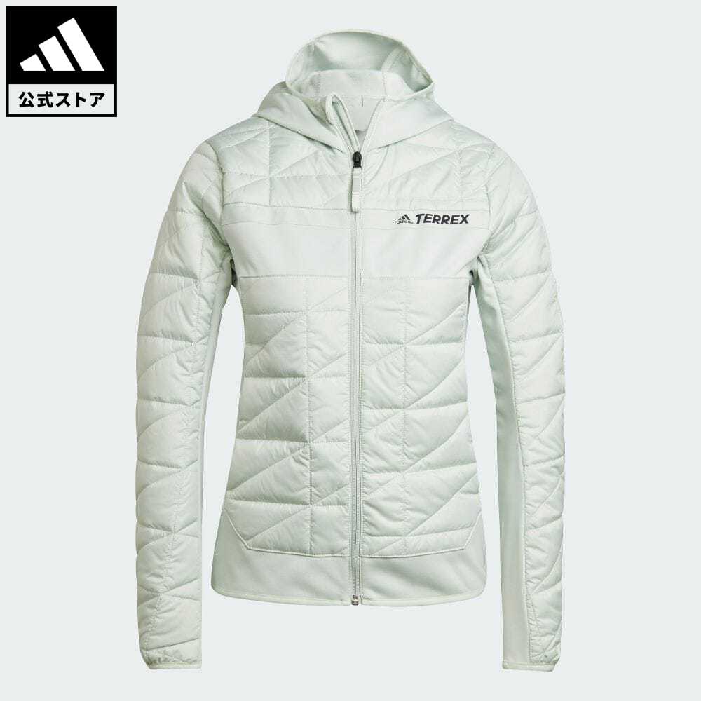 【60%OFFクーポン対象 11/16 10:00〜11/21 23:59】【公式】アディダス adidas 返品可 アウトドア テレックス マルチ ハイブリッド インサレーションジャケット アディダス テレックス レディース ウェア・服 アウター ジャケット 緑 グリーン HH9059のサムネイル